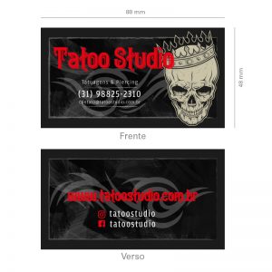 Cartão de Visita Tatuagem