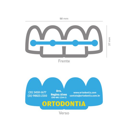 Cartão de Visita Ortodontista