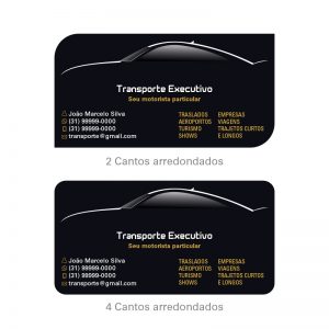 Cartão de Visita Transporte Executivo
