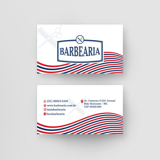 Cartão de Visita Barbearia