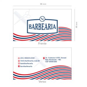 Cartão de Visita Barbearia