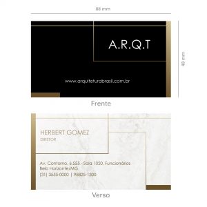 Cartão de Visita Escritório de Arquitetura