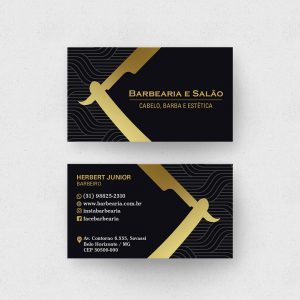 Cartão de Visita Barbearia