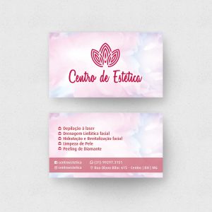 Cartão de Visita Centro de Estética