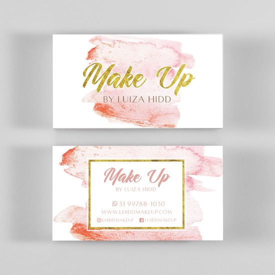 Cartão de visita Make Up
