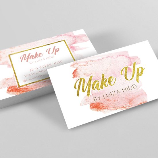 Cartão de visita Make Up