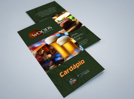 Cardápio Woods Pub