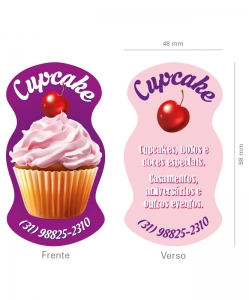 Cartão de Visita Cupcake