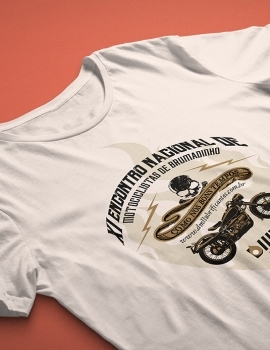 Logo Encontro de Motociclistas de Brumadinho