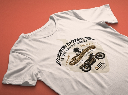 Logo Encontro de Motociclistas de Brumadinho