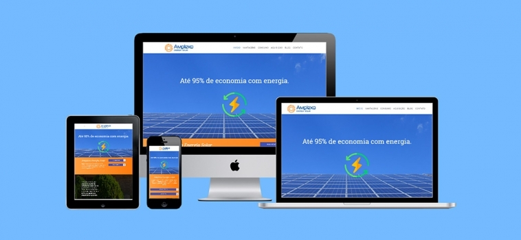 Website Amplexo Energia Solar