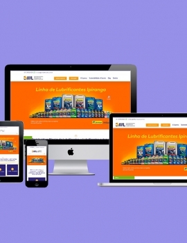 Website DML Lubrificantes