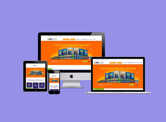 Website DML Lubrificantes