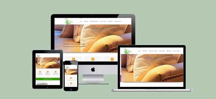 Website Limplar Limpeza de Estofados