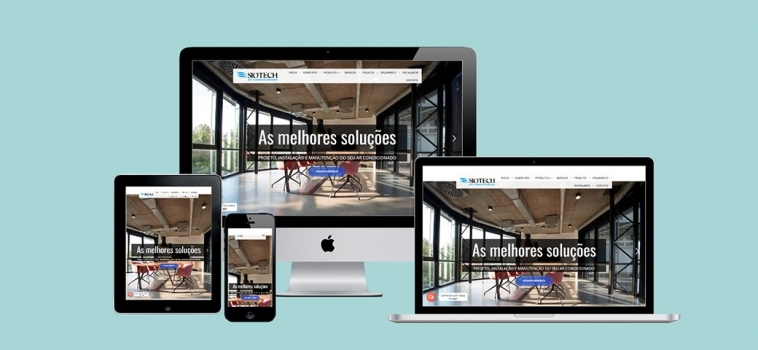 Website Siotech Engenharia de Ar Condicionado