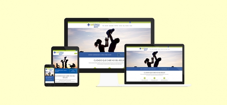Website Uniclínica BH